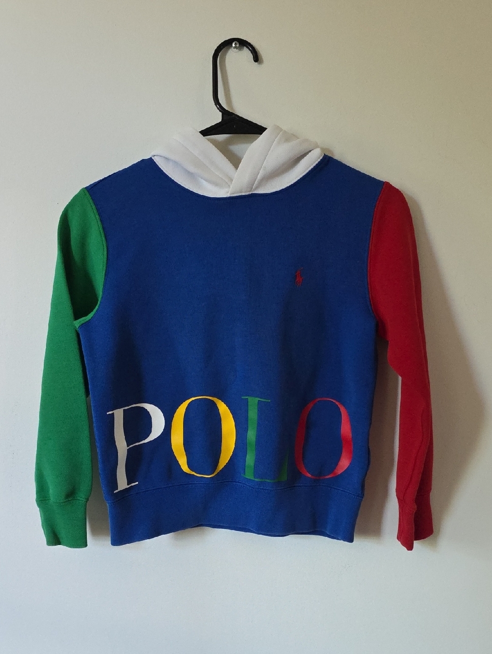 Polo by Ralph Lauren Colorblock Sweatshirt, Size 8